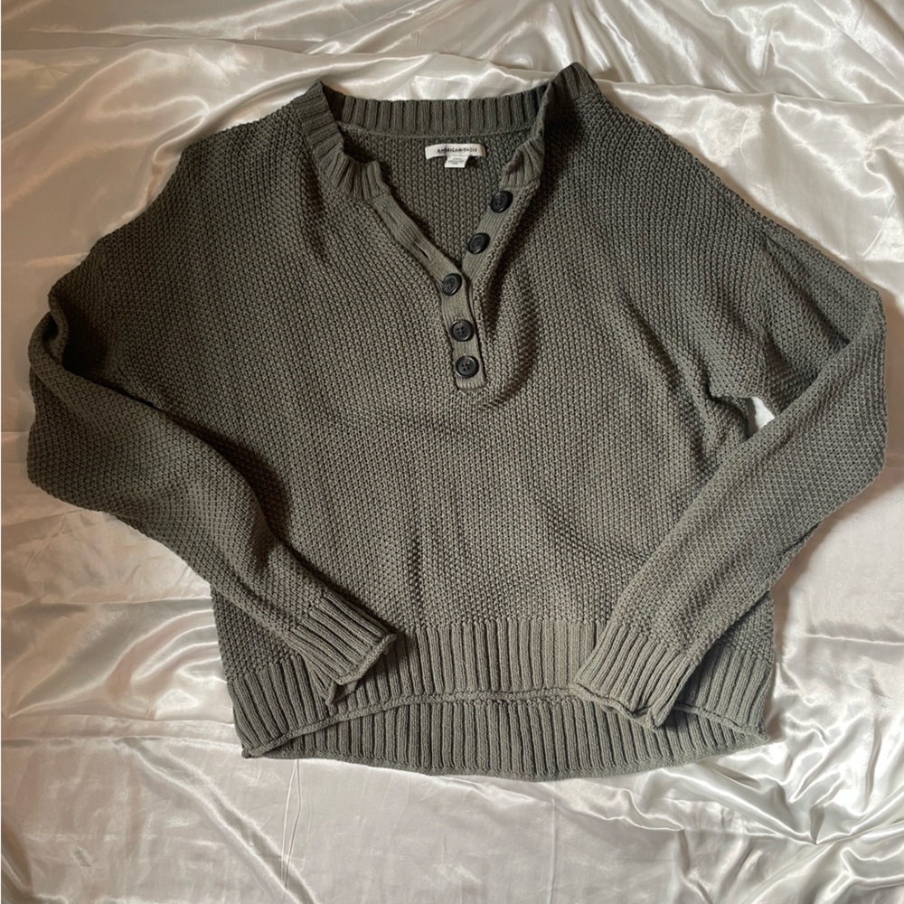 Green America eagle sweater